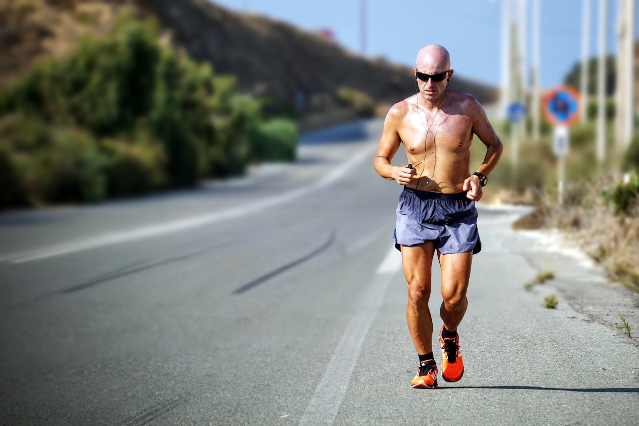 Mann beim Joggen