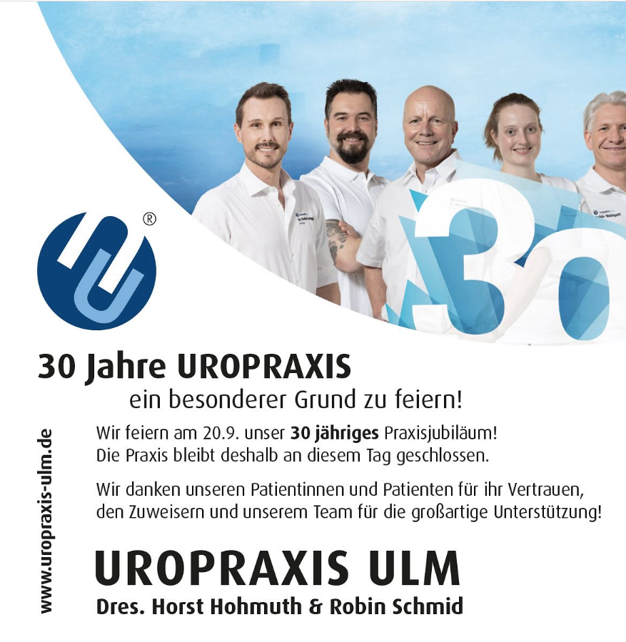 30 Jahre Uropraxis Ulm